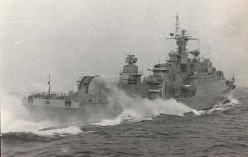 Gefechtseinsatz bei 'st�rmischer' See