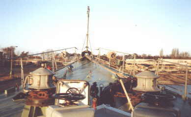 Vorschiff mit Ankerspill