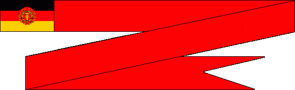 Kommandantenwimpel f�r Kampfschiffe und Boote