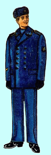 Dienst- und Ausgangsuniform f�r Matrosen und Maate Winter